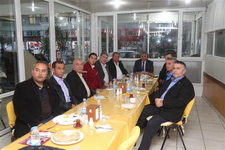 Çalık Muhtarlardan Doğalgaza Abone Desteği İstedi 