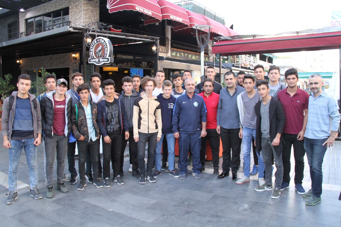 Alt yapı futbolcuları kahvaltıda buluştu