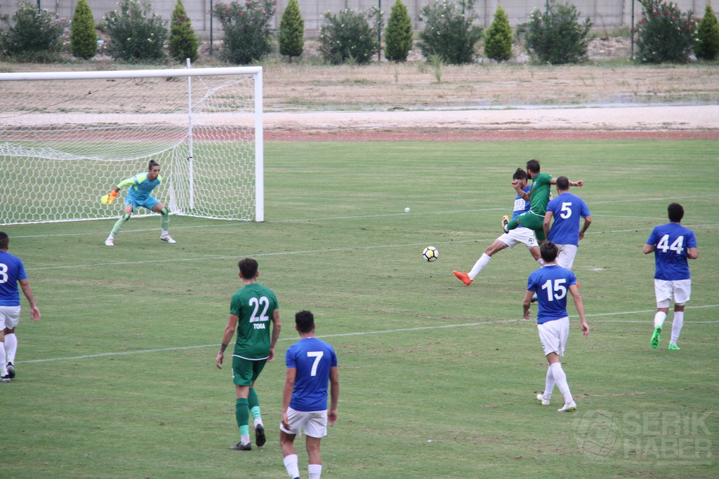 Serik Belediyespor coştu, Anamur’a 5 gol attı
