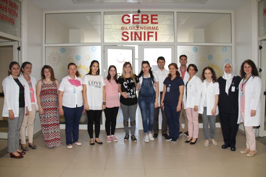Gebe Bilgilendirme Sınıfı Açıldı