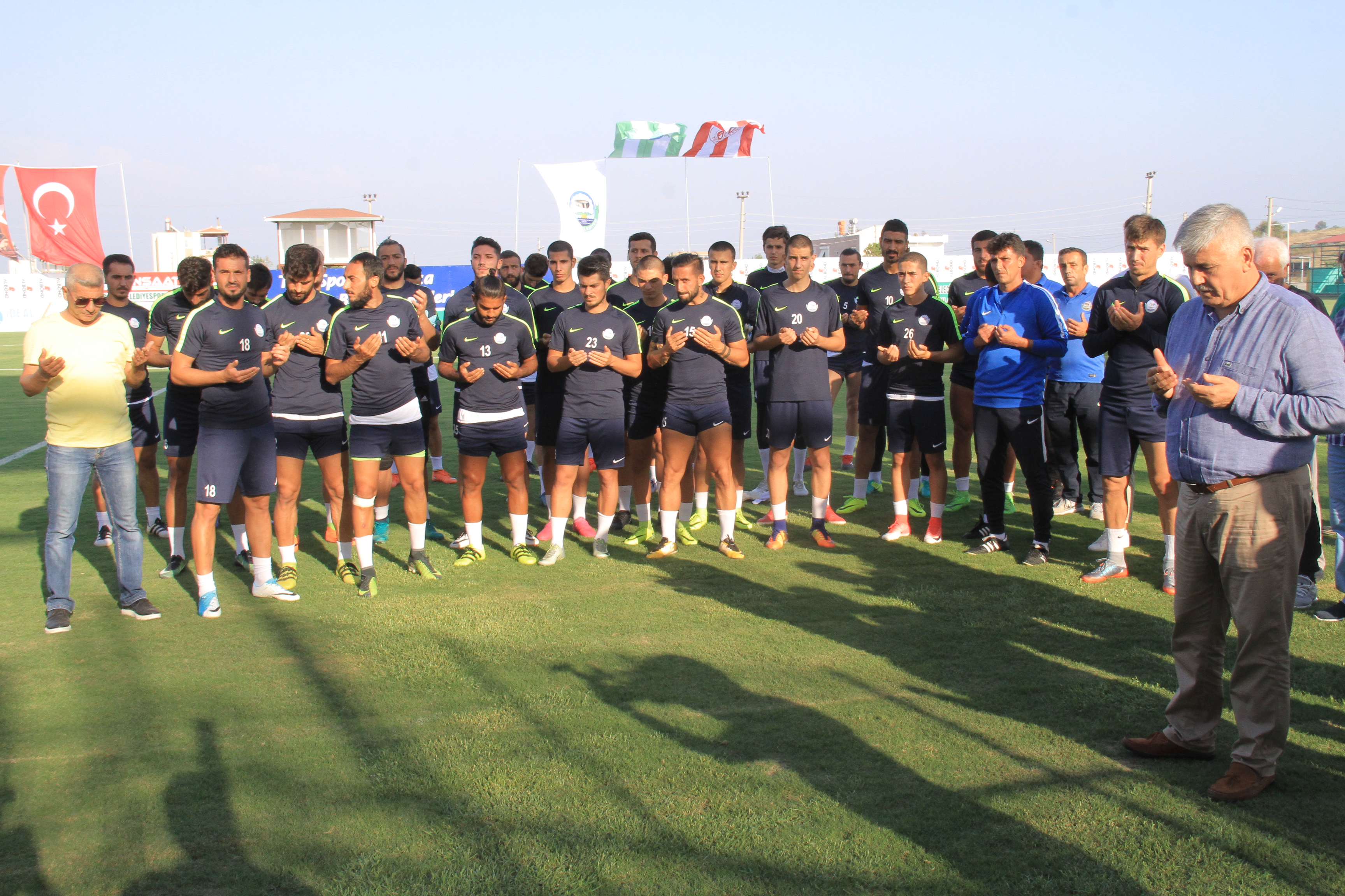 Serik Belediyespor Lig açılışını dualarla yaptı