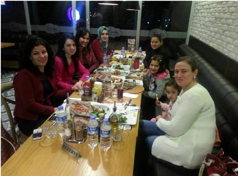 Serik Anaokulu Personelinin Kadınlar Günü Yemeği