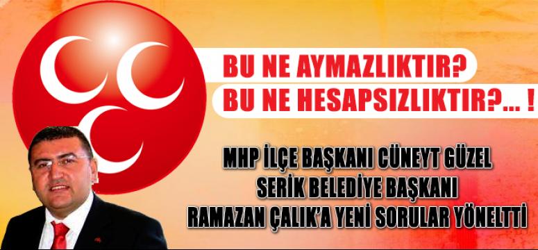 Güzel; “Bu ne Aymazlık, Ne Hesapsızlıktır”