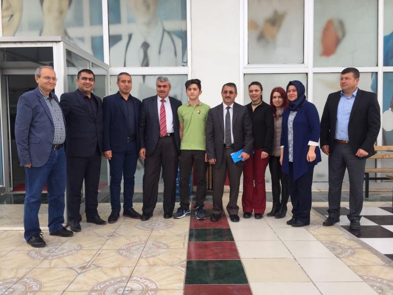 Aksu Yedisu Lisesi İstiklal Marşı Okuma Birincisi
