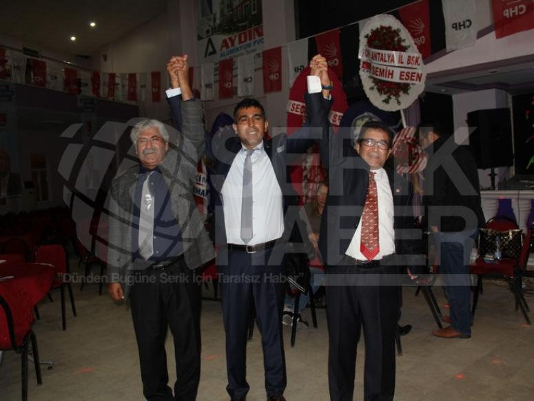 CHP İlçe Başkanı Osman Demiroğlu Oldu